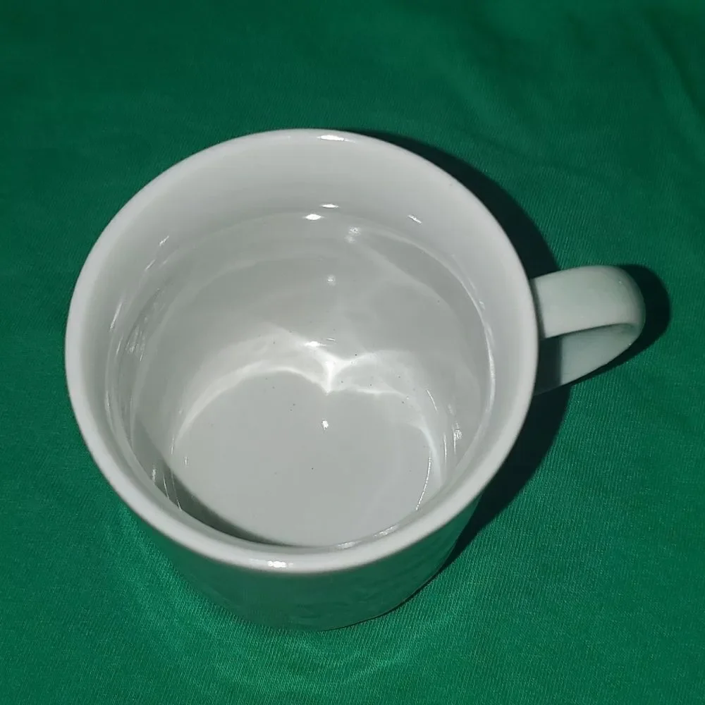 Vintage Longquan Celadon Koi Carp Fish Tea Coffee Cup 8 0z.